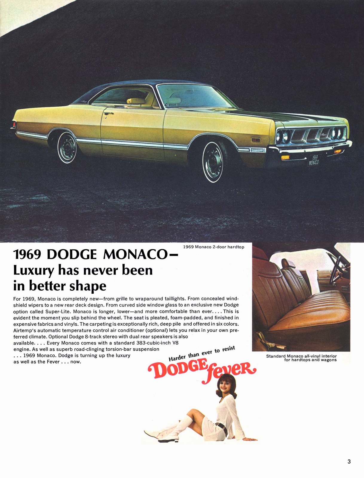 1969 Dodge Announcement Magazine Issue